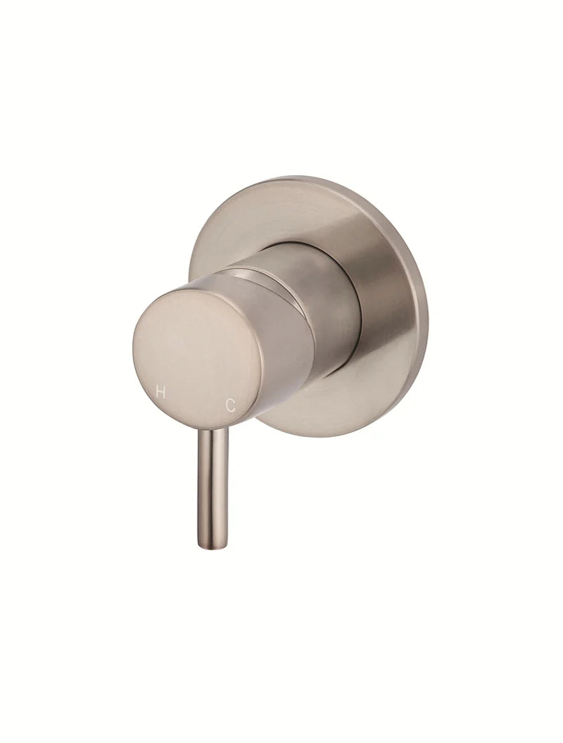 Meir Round Wall Mixer Short Pin–lever Trim Kit (In-wall Body Not Included)