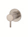 Meir Round Wall Mixer Short Pin–lever Trim Kit (In-wall Body Not Included)