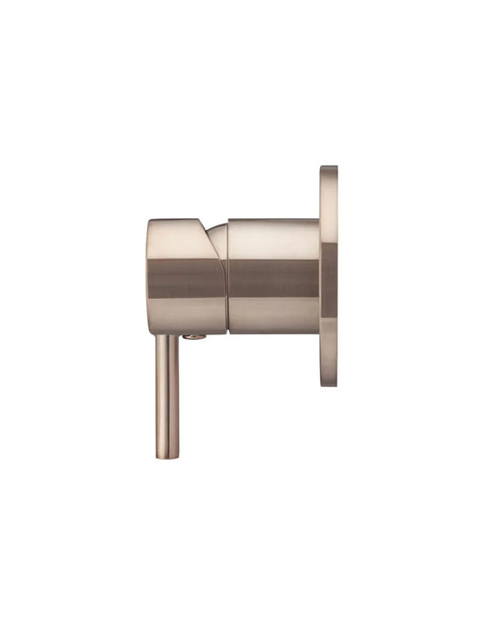 Meir Round Wall Mixer Short Pin–lever Trim Kit (In-wall Body Not Included)