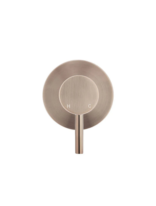 Meir Round Wall Mixer Short Pin–lever Trim Kit (In-wall Body Not Included)