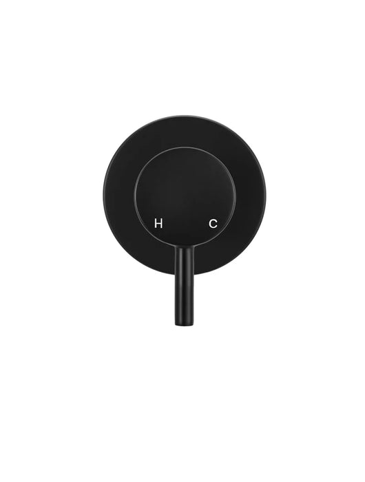 Meir Round Wall Mixer Short Pin–lever Trim Kit (In-wall Body Not Included)