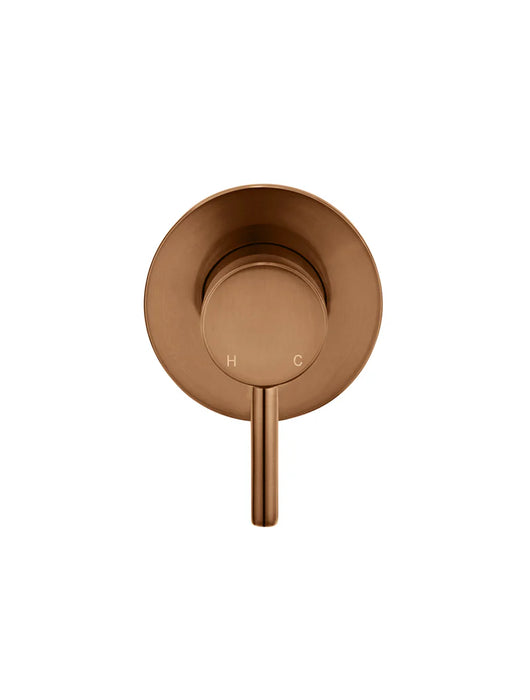 Meir Round Wall Mixer Short Pin–lever Trim Kit (In-wall Body Not Included)