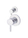Meir Round Diverter Mixer Trim Kit (In-wall Body Not Included)