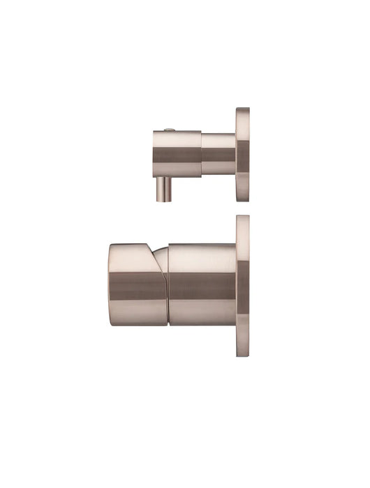 Meir Round Diverter Mixer Pinless Handle Trim Kit (In-wall Body Not Included)