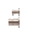 Meir Round Diverter Mixer Pinless Handle Trim Kit (In-wall Body Not Included)