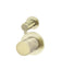 Meir Round Diverter Mixer Pinless Handle Trim Kit (In-wall Body Not Included)
