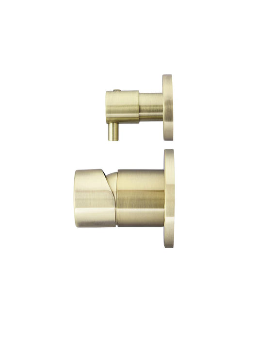 Meir Round Diverter Mixer Pinless Handle Trim Kit (In-wall Body Not Included)