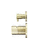 Meir Round Diverter Mixer Pinless Handle Trim Kit (In-wall Body Not Included)