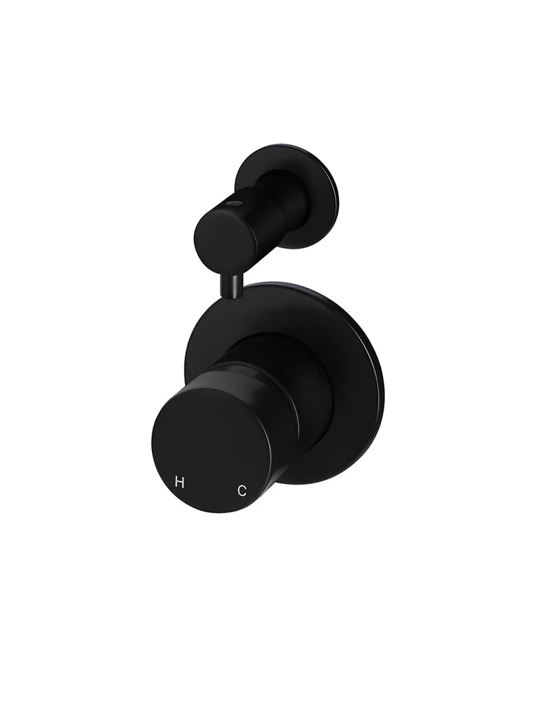 Meir Round Diverter Mixer Pinless Handle Trim Kit (In-wall Body Not Included)