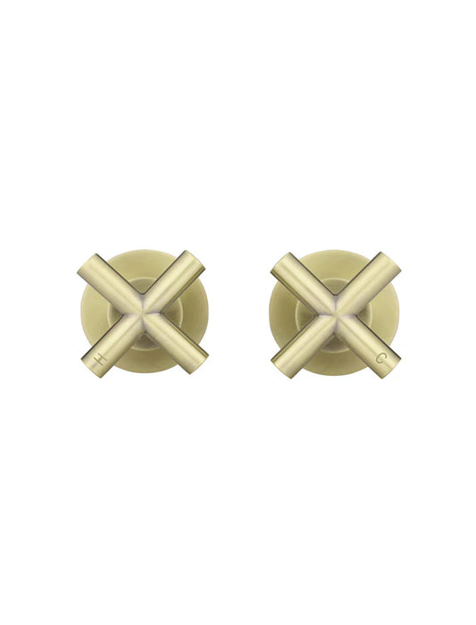 Meir Round Cross Handle Jumper Valve Wall Top Assemblies
