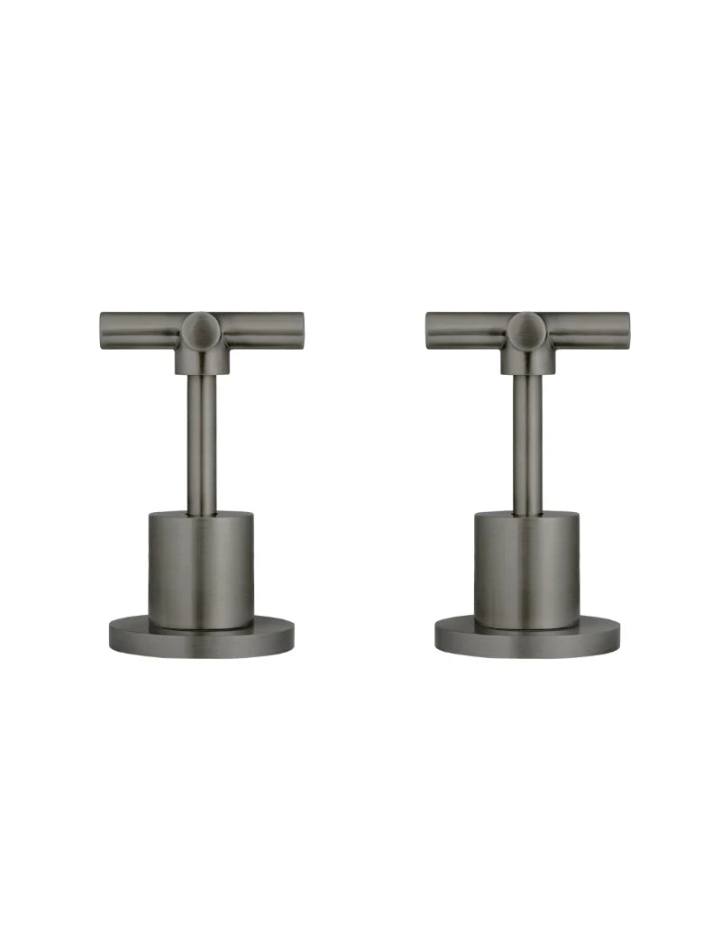 Meir Round Cross Handle Jumper Valve Wall Top Assemblies