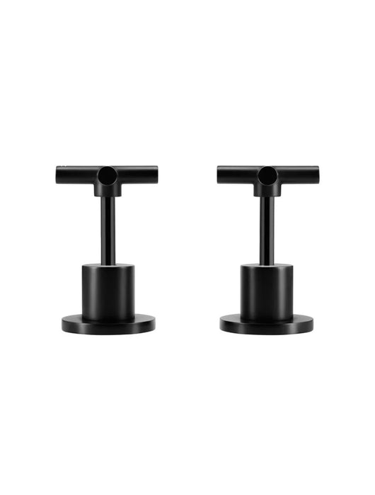 Meir Round Cross Handle Jumper Valve Wall Top Assemblies