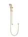 Meir Round Three Function Hand Shower on Rail Column