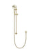 Meir Round Three Function Hand Shower on Rail Column