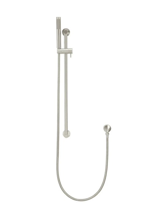 Meir Round Hand Shower on Rail Column