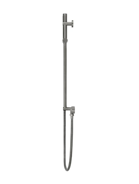 Meir Round Hand Shower on Rail Column