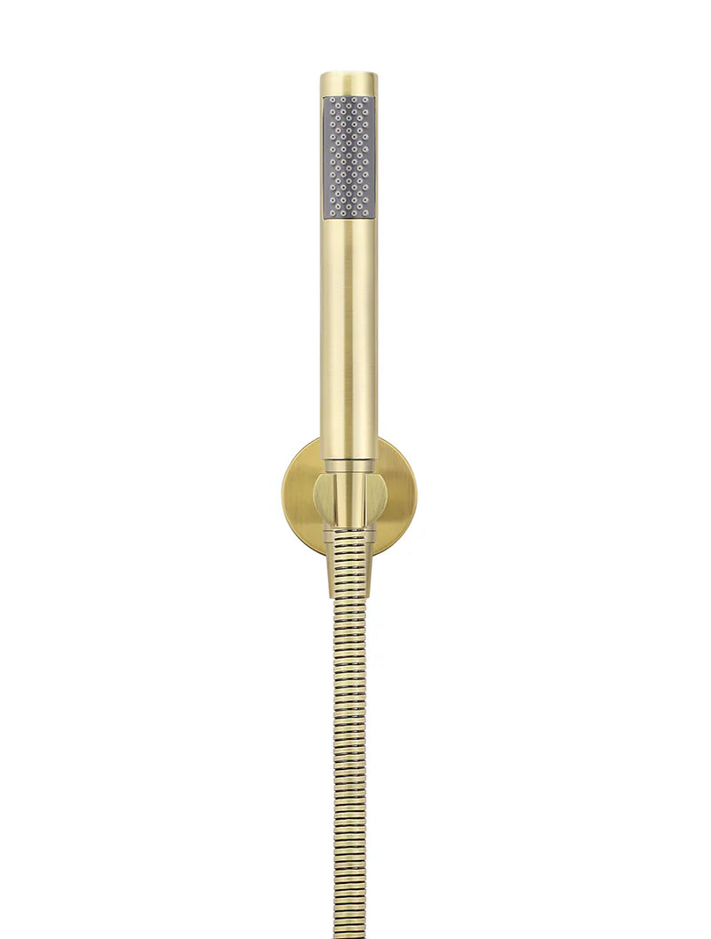Meir Round Hand Shower on Fixed Bracket