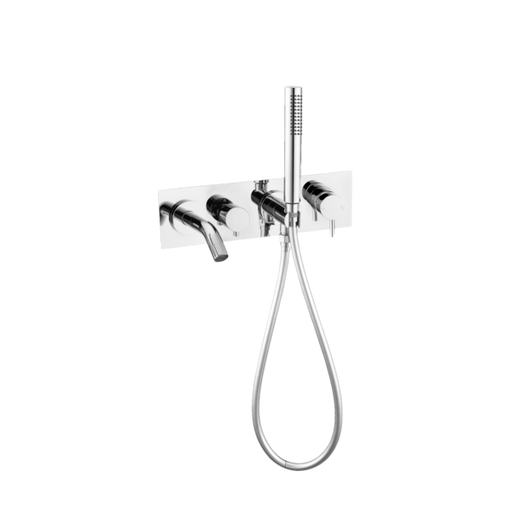 Nero Mecca Wall Mount Bath Mixer with Hand Shower