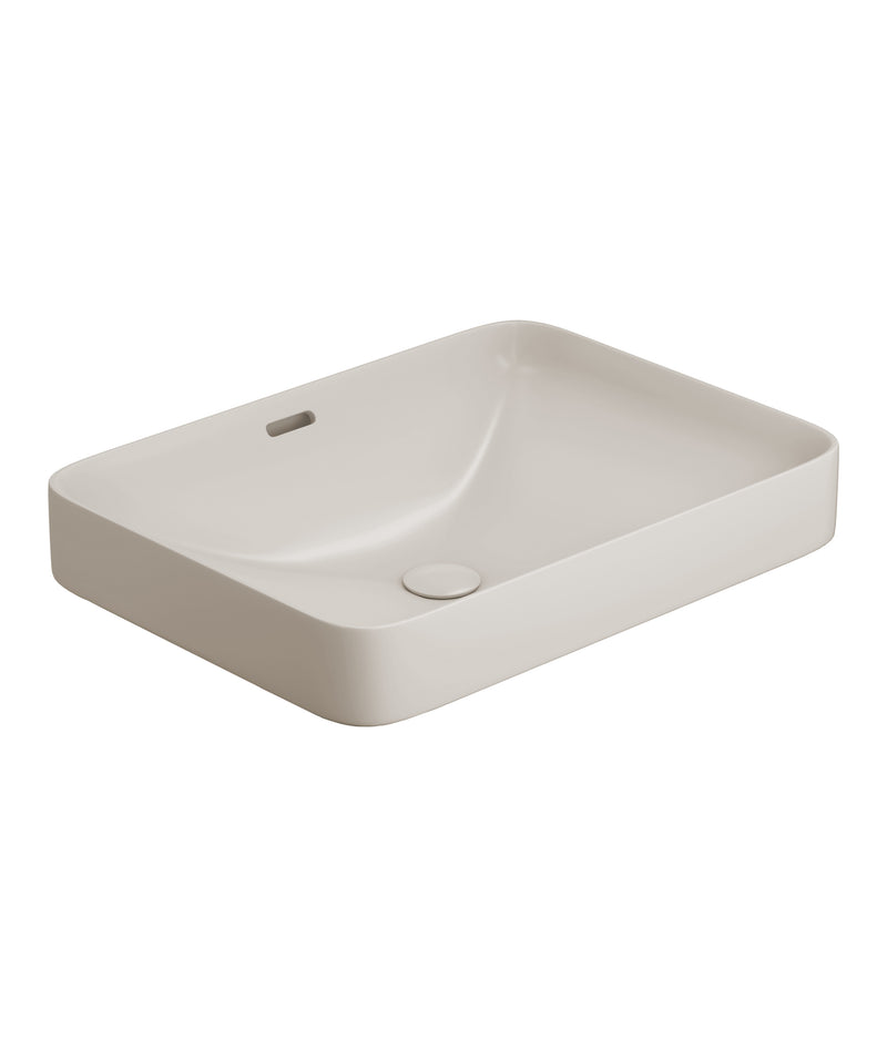 Seima OBELLO 501 Basin Inset, rect, OF Salt Stone