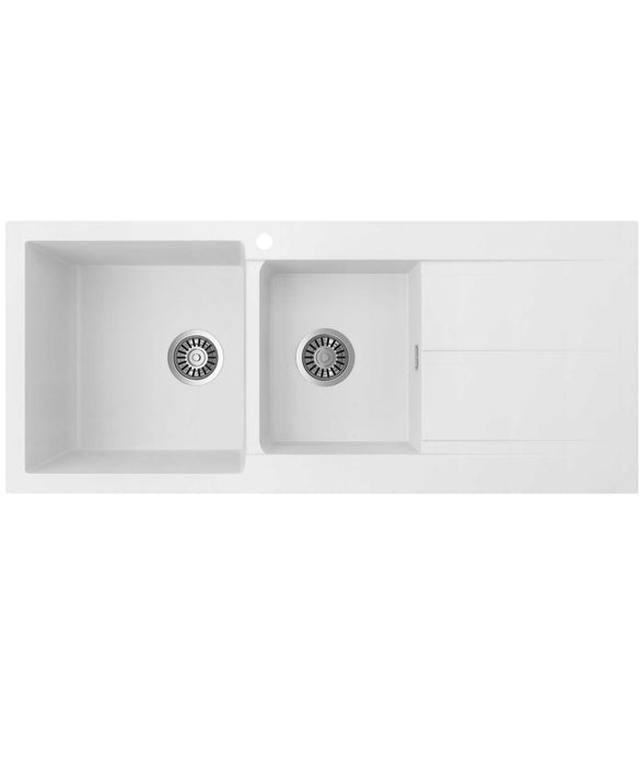 SEIMA Oros 1160 - White Arqstone Sink