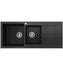 SEIMA Oros 1160 - Black Arqstone Sink