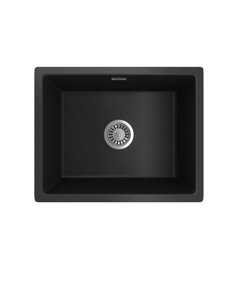 SEIMA Oros 550 - Round Black & White Arqstone sink