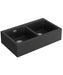 SEIMA Oros 902 - White & Black  Arqstone Butler Sink