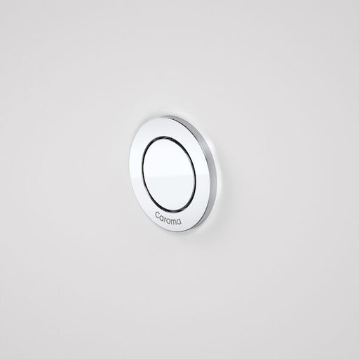 Caroma Invisi Series II® Round Single Flush Custom Buttons - Satin