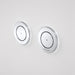 Caroma Invisi Series II® Round Dual Flush Remote Buttons (Plastic) Satin