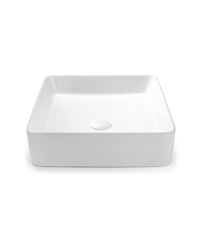 SEIMA Plati 400 Ceramic Above Counter Basin, Square