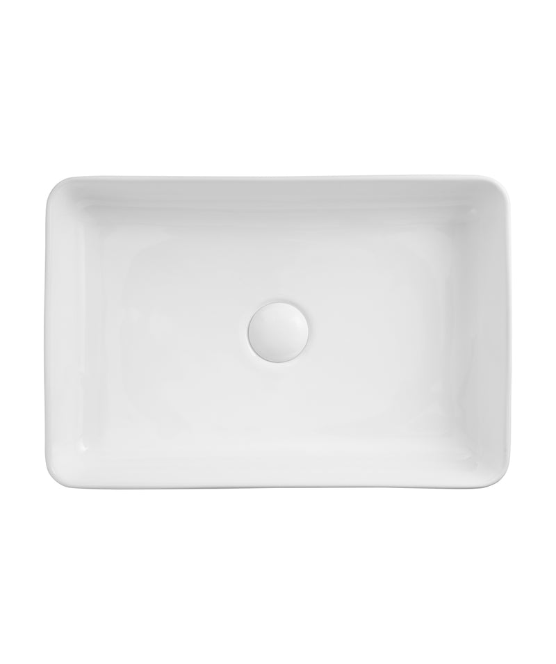 SEIMA Plati 500 Ceramic Above Counter Basin, Rectangular