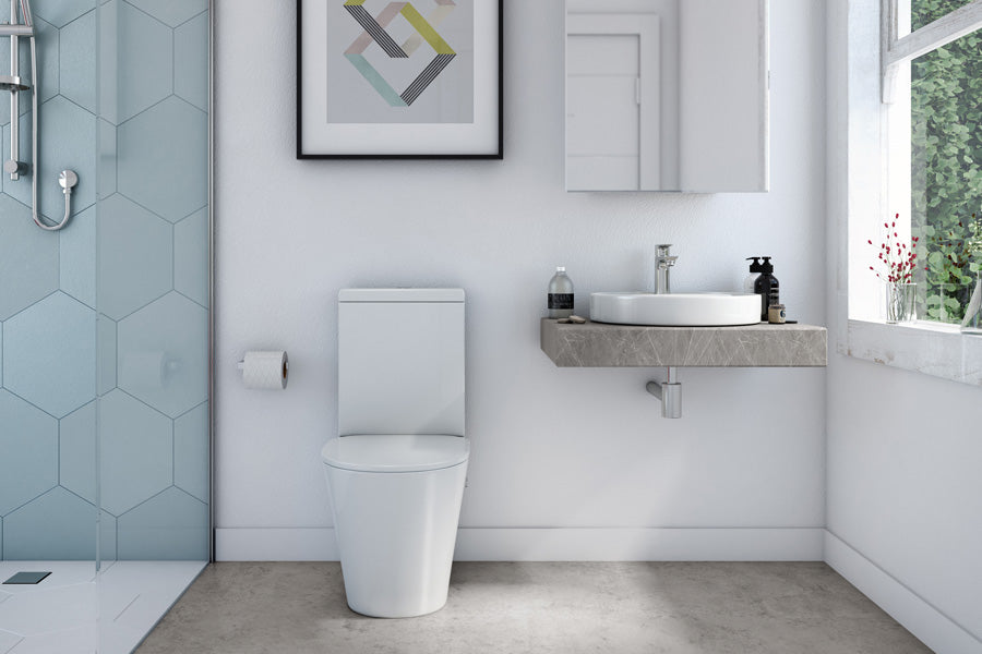 Renee Rimless Back-To-Wall Toilet Suite