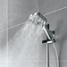 Methven Aurajet Rua Rail Shower (Chrome)