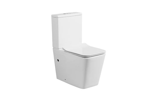 San Diego Rimless Back-To-Wall Toilet Suite