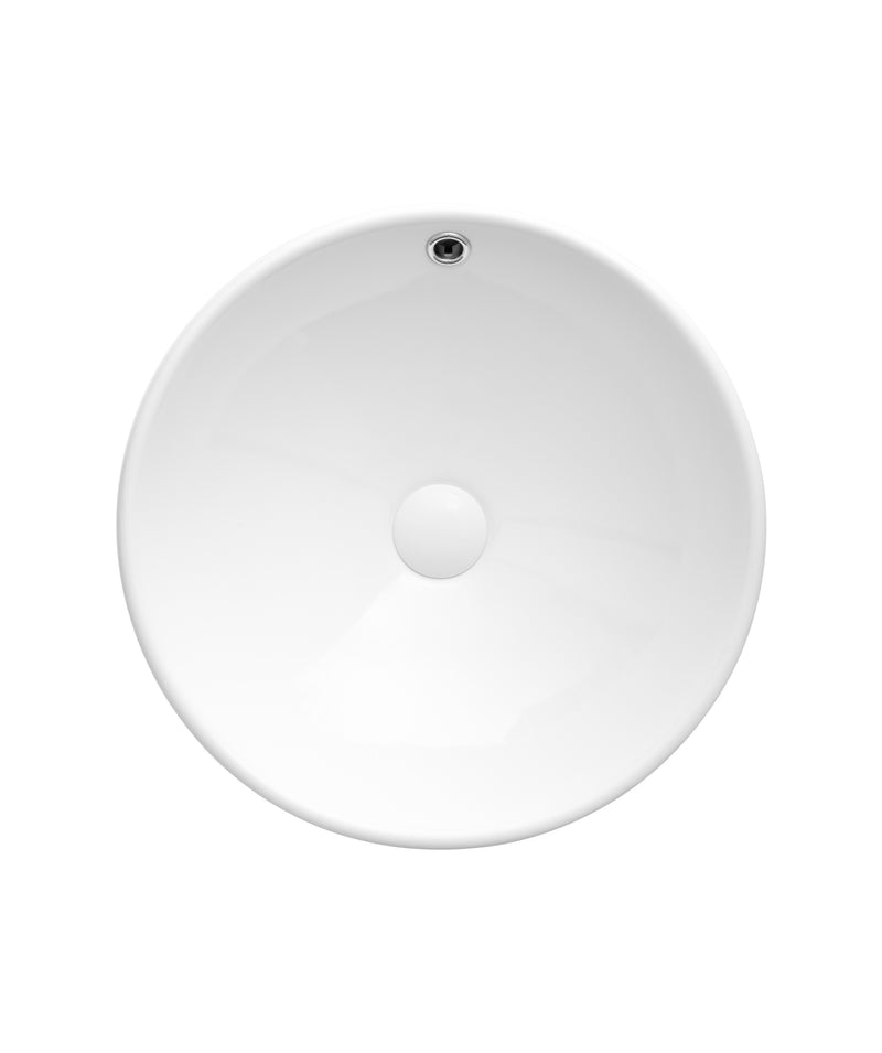 SEIMA Syros 005 Ceramic Above Counter Basin, Round
