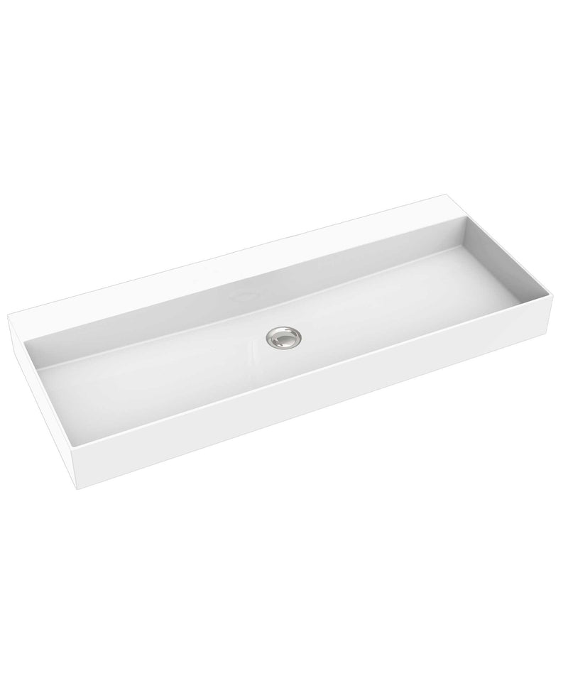 SEIMA Tavi 1005 - White Matte Marstone Above Counter Basin - Matte Finish