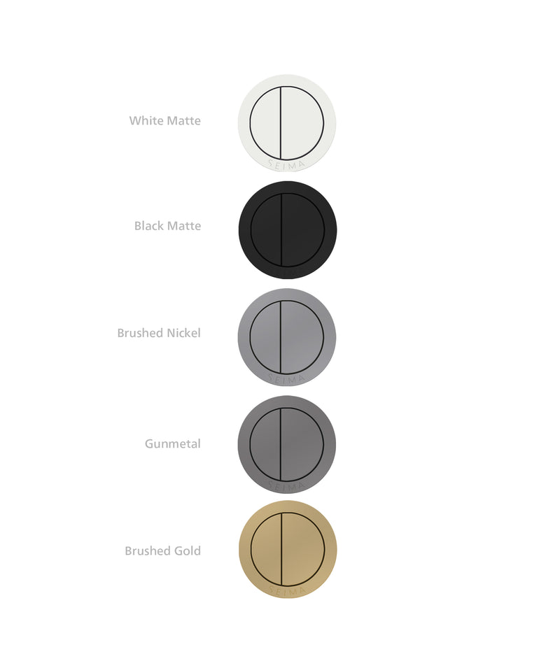 SEIMA Toilet Colour - Colour Seat Hinge Covers for Arko+Modia+Limni (Set of 2)