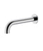 SEIMA Verso Curve Wall Spout - Chrome & Black Matte Wall Spout