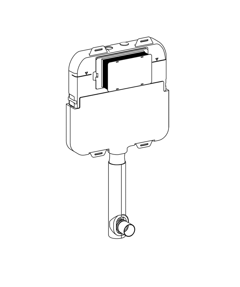 SEIMA InWall C100 Cistern - 80mm thick