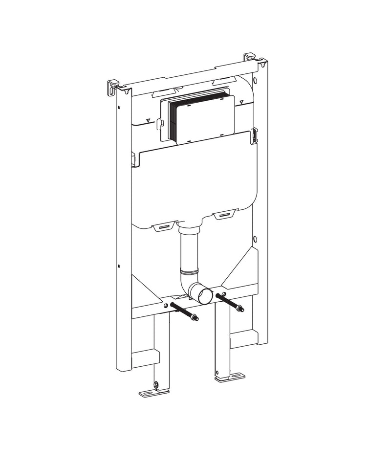 SEIMA InWall C200 Cistern With Frame - 80mm Thick