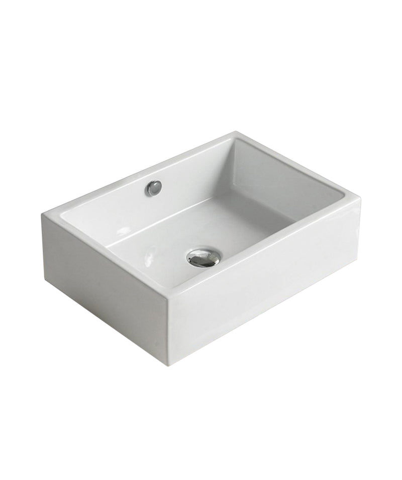SEIMA Kyra 510 Ceramic Above Counter Basin, Rectangular