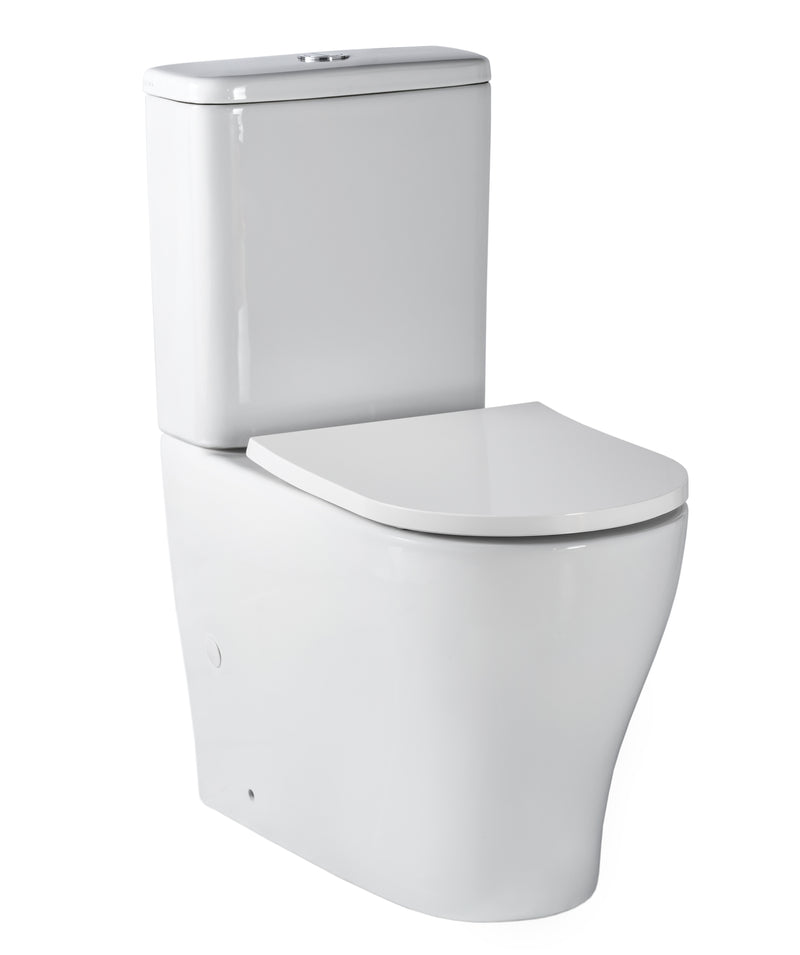SEIMA Limni Wall Faced - Choice of Seats Clean Flush, Nanoglaze, Easy Care Height