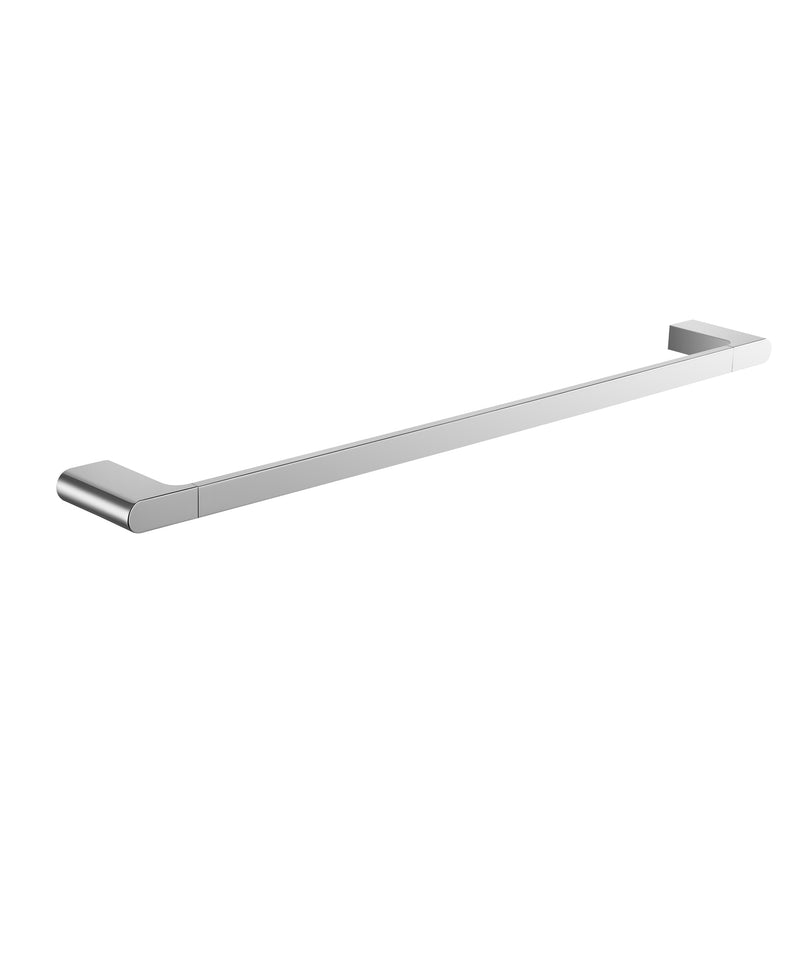 SEIMA Pesara Towel Rail Single - Black Matte & Chrome Pesara Series, 2 Sizes