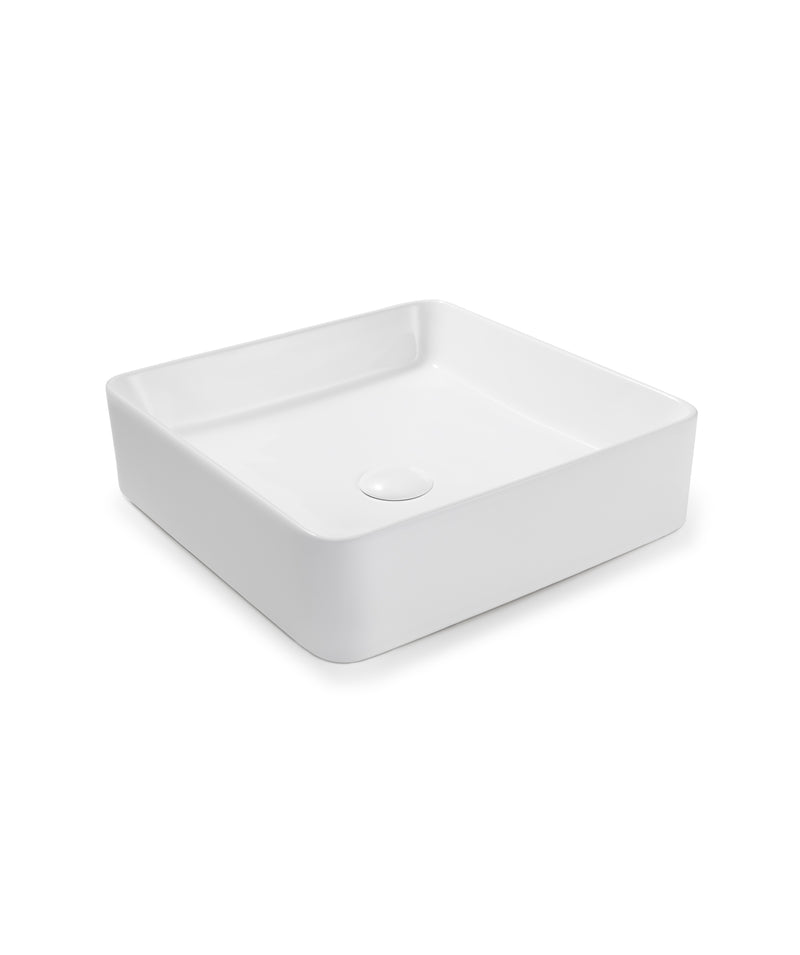 SEIMA Plati 400 Ceramic Above Counter Basin, Square