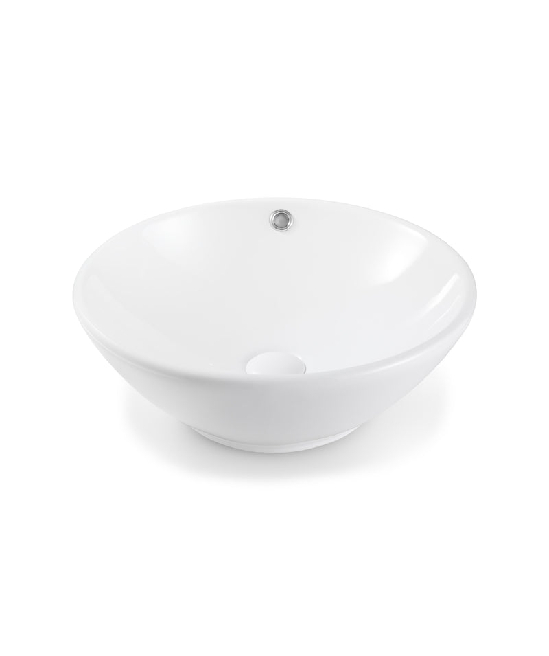 SEIMA Syros 005 Ceramic Above Counter Basin, Round