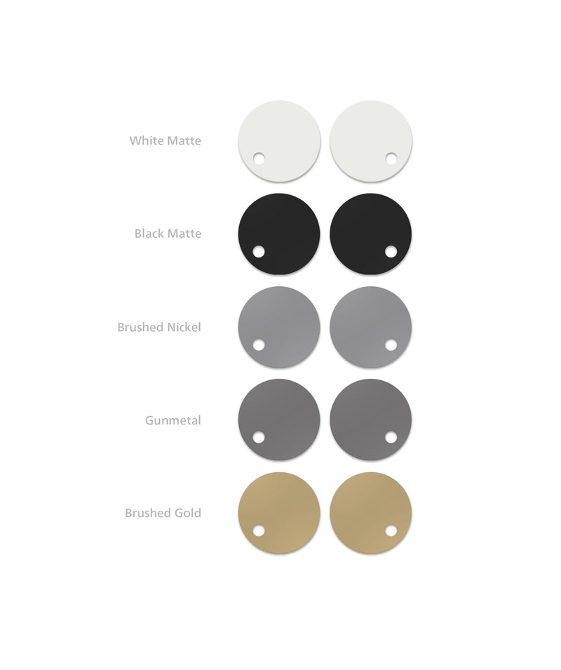 SEIMA Toilet Colour - Colour Seat Hinge Covers for Arko+Modia+Limni (Set of 2)