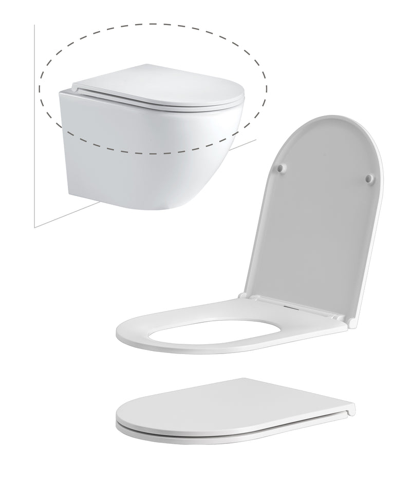 SEIMA Flat Seat for Arko Wall Hung Premium Thermoset (UF)